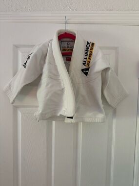 Alliance Jiu-Jitsu White Kids Gi Jacket